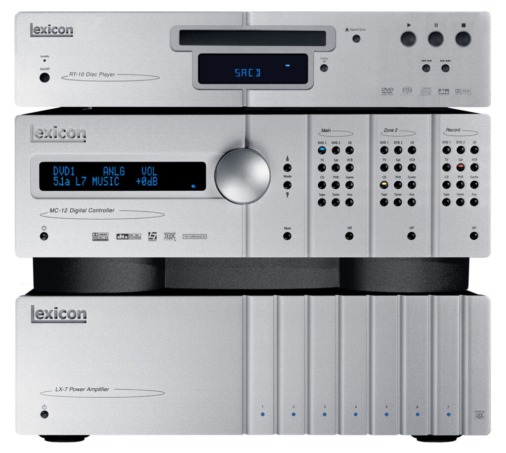 RT-10 Disc Player + MC-12 Digital Controller CX-7 Power Amplifier