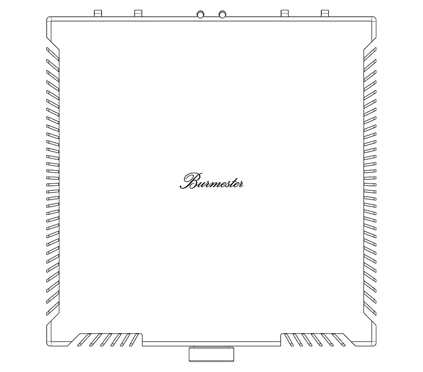 Burmester 232 綜合擴大機:重新定義Hi-End音響的巔峰之作 - 竹北沐爾開箱發聲中 2 Burmester 232 drawing 840x739 1